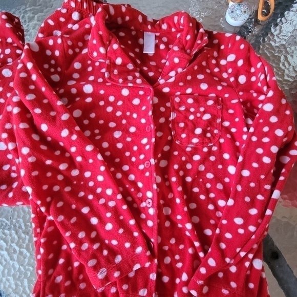 COVINGTON PJ set size S fleece - Picture 2 of 4